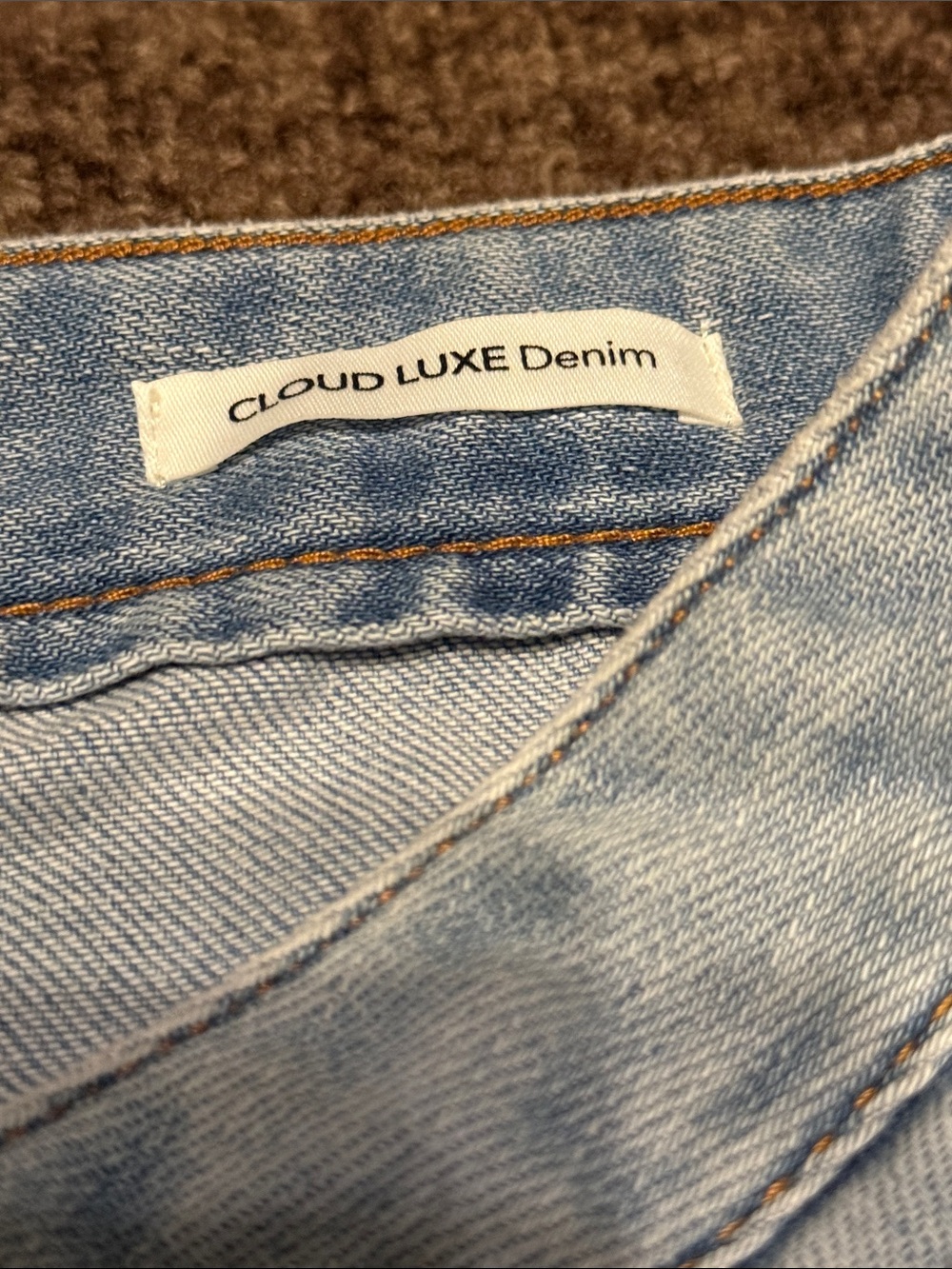 OAT Light Wash Wide Leg Women’s Jeans - Cloud Luxe Denim - Picture 3 of 7
